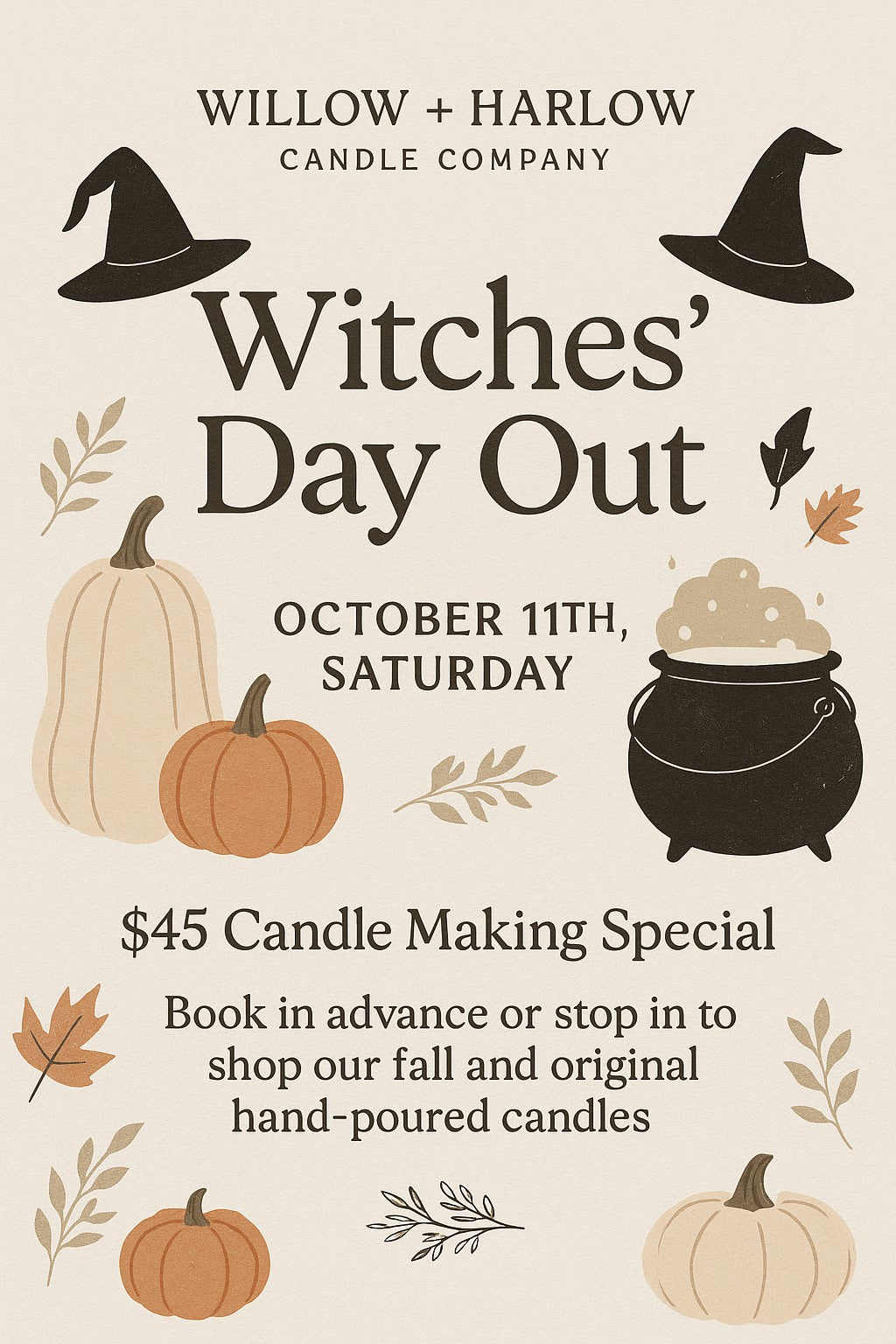 Witches’ Day Out Candle-Making Experience