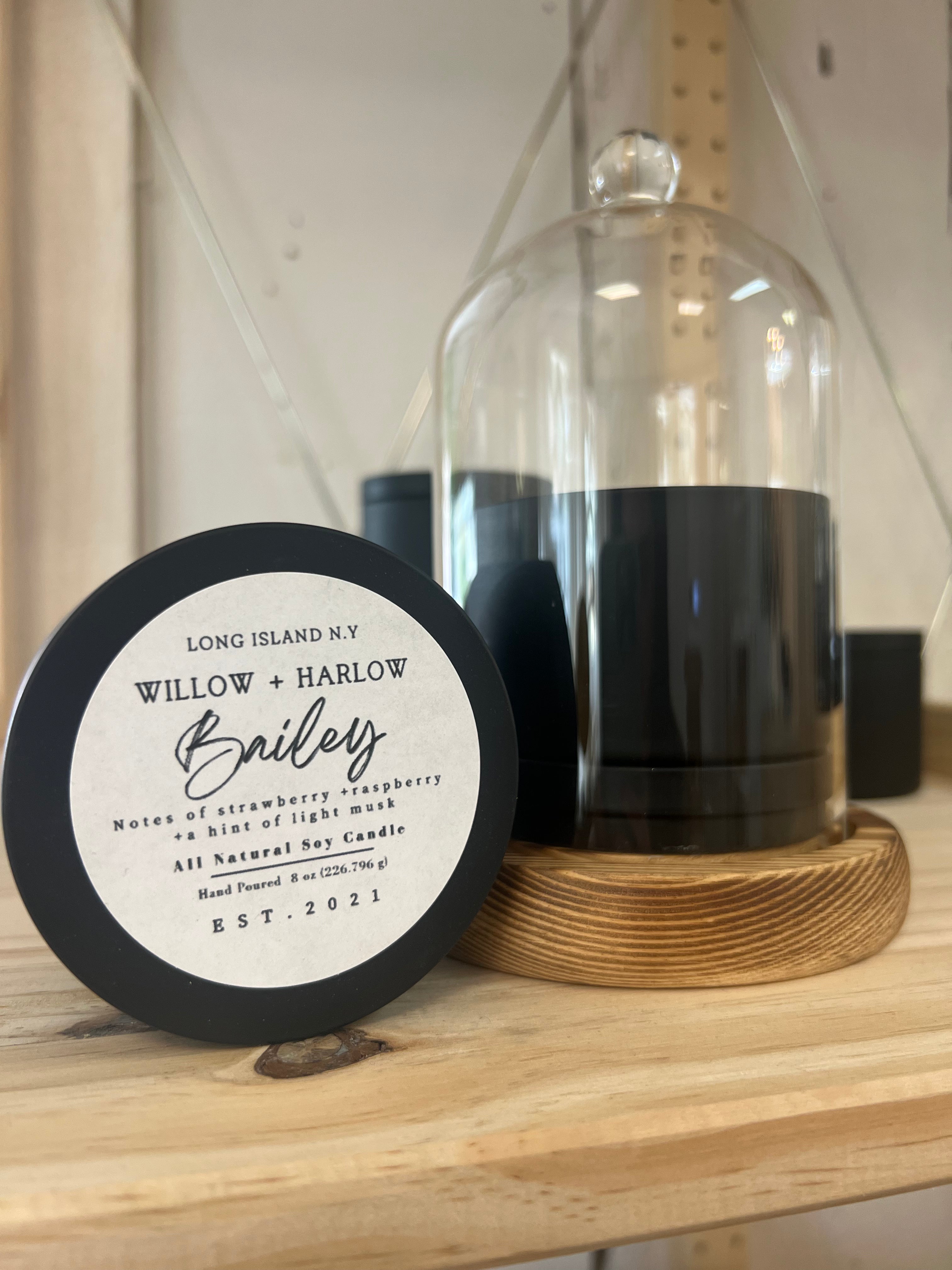 8 oz Black Matte Vessel