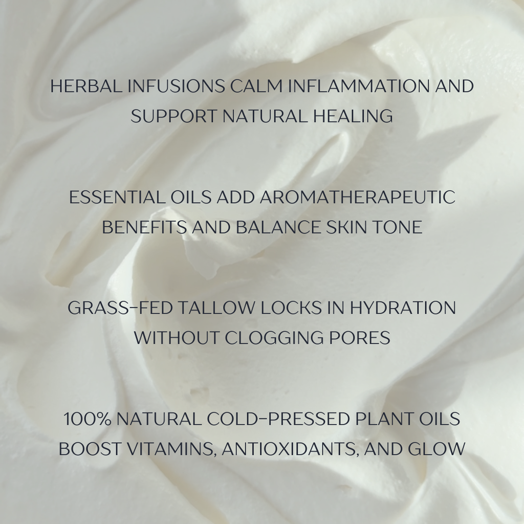 Lemon + Vanilla Tallow Exfoliating Sugar Scrub