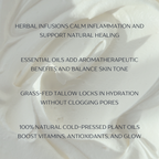 Lemon + Vanilla Tallow Exfoliating Sugar Scrub