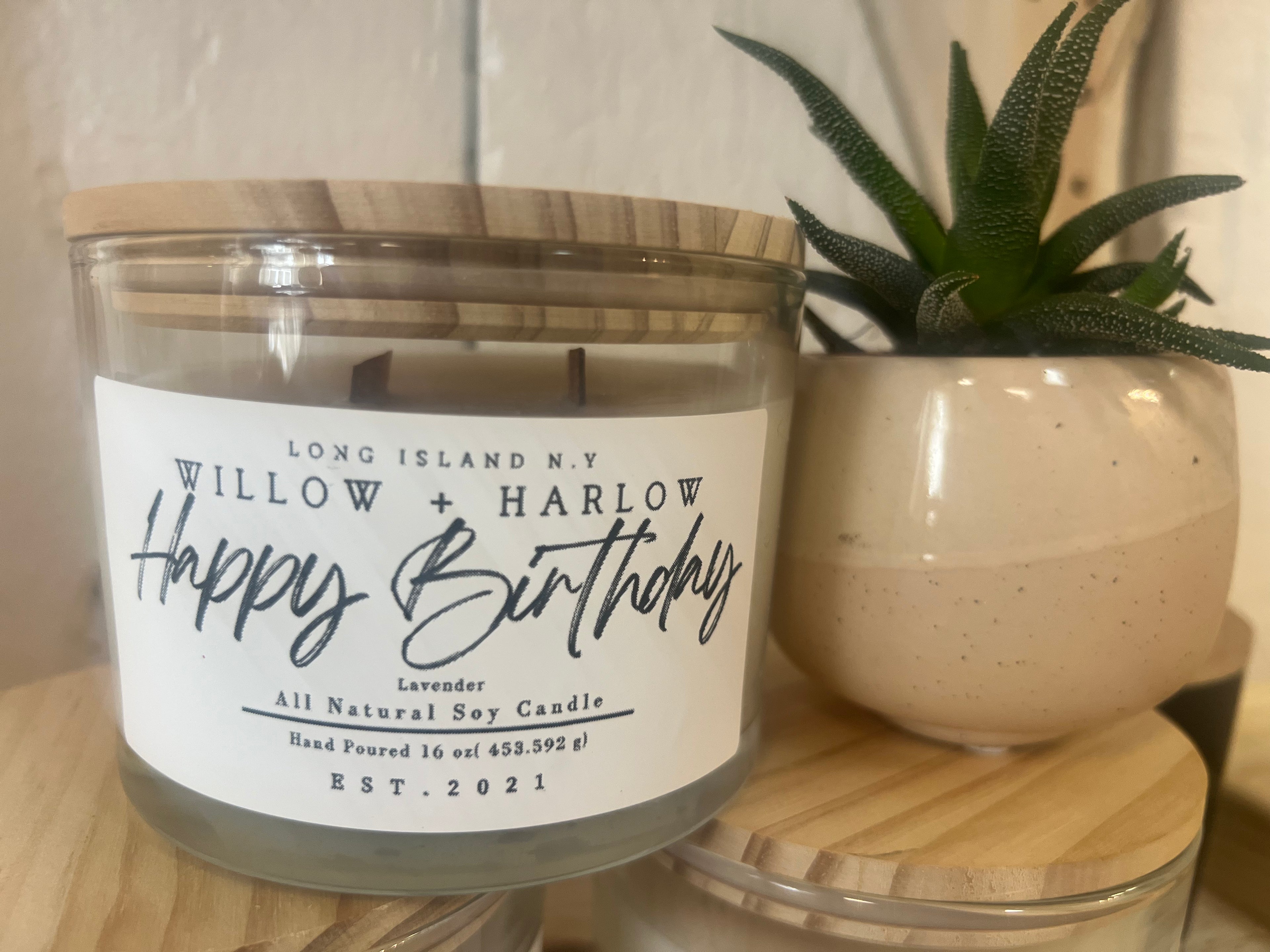 Happpy Birthday candle